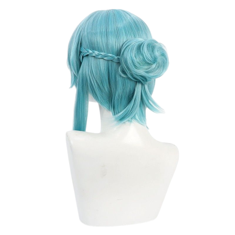 Light Gray Nightingale Cosplay Wig - Path to Nowhere (Ash Blonde Bun) (FEVERCOS)
