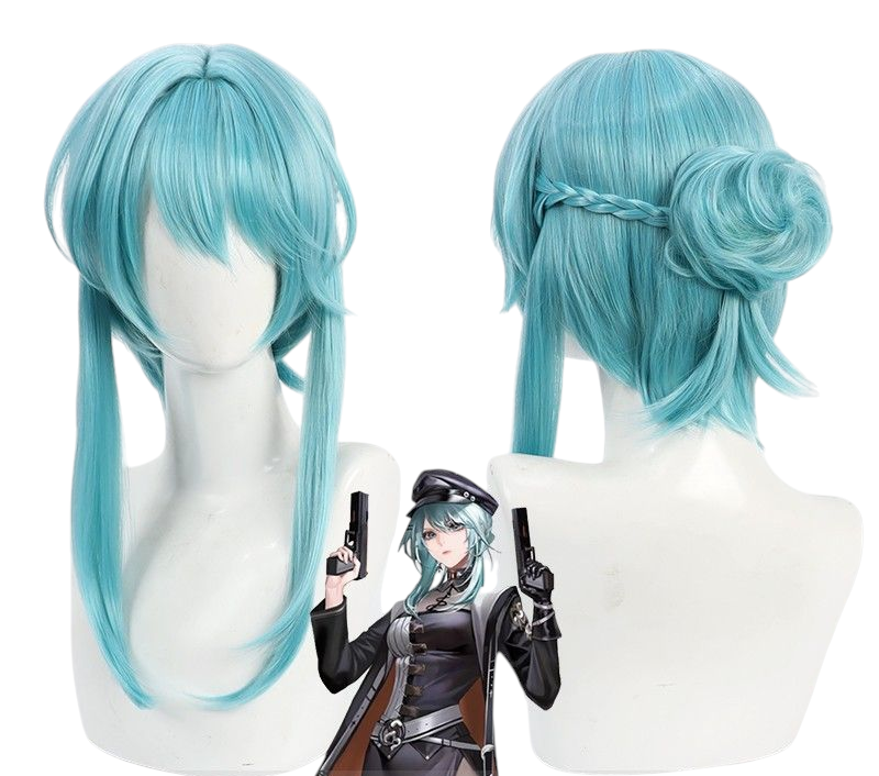 Light Gray Nightingale Cosplay Wig - Path to Nowhere (Ash Blonde Bun) (FEVERCOS)