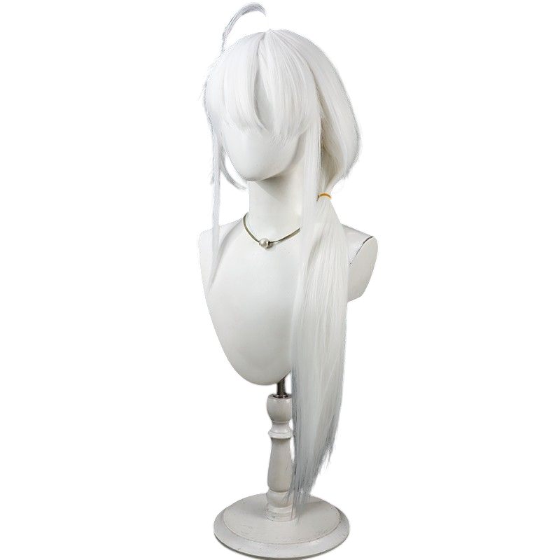 Light Gray Oak Casket Cosplay Wig - Path to Nowhere (White Layered) (FEVERCOS)