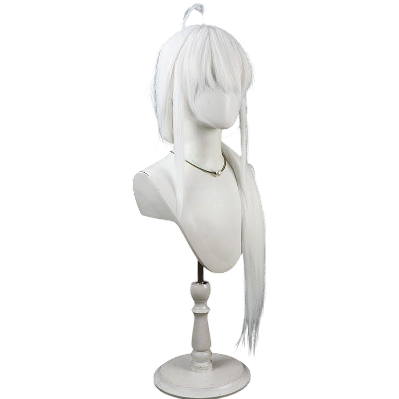 Light Gray Oak Casket Cosplay Wig - Path to Nowhere (White Layered) (FEVERCOS)