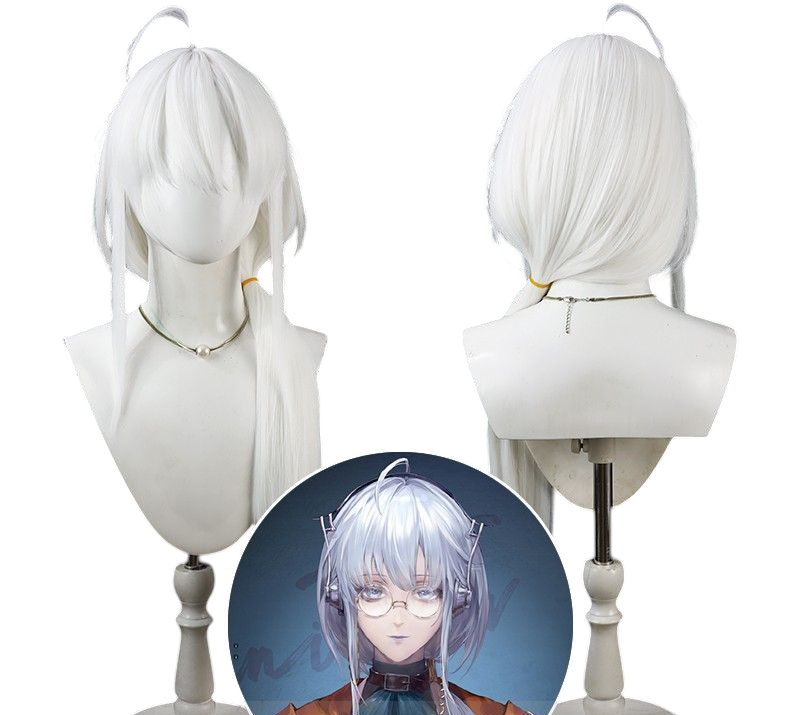 Light Gray Oak Casket Cosplay Wig - Path to Nowhere (White Layered) (FEVERCOS)