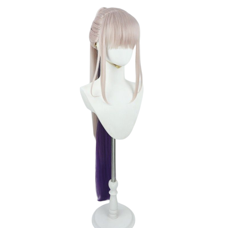 Light Gray Bai Yi Cosplay Wig - Path to Nowhere (Gradient Grey Ponytail 110cm) (FEVERCOS)