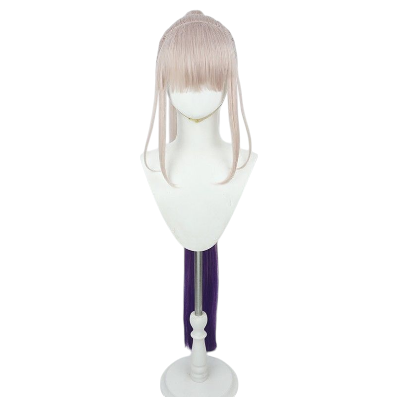 Light Gray Bai Yi Cosplay Wig - Path to Nowhere (Gradient Grey Ponytail 110cm) (FEVERCOS)