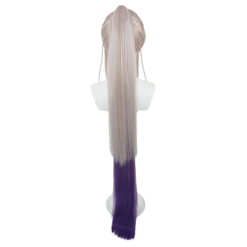 Gray Bai Yi Cosplay Wig - Path to Nowhere (Gradient Grey Ponytail 110cm) (FEVERCOS)