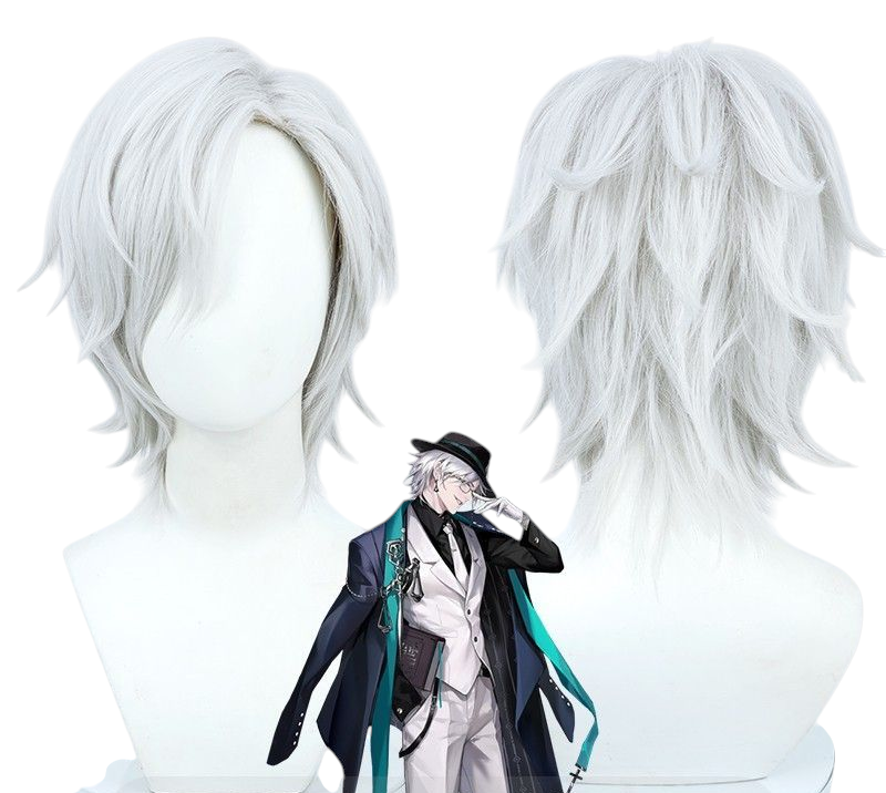 Lavender Mr. Fox Cosplay Wig - Path to Nowhere (Silver Layered) (FEVERCOS)