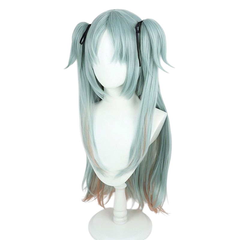 Light Gray Wendy Cosplay Wig - Path to Nowhere (Black/White Highlights) (FEVERCOS)