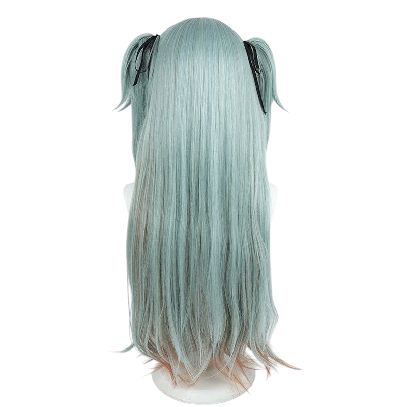 Dark Gray Wendy Cosplay Wig - Path to Nowhere (Black/White Highlights) (FEVERCOS)