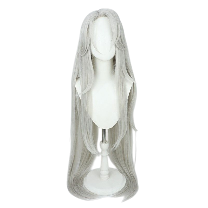 Light Gray Ninety-Nine (99) Cosplay Wig - Path to Nowhere (Silver Long) (FEVERCOS)