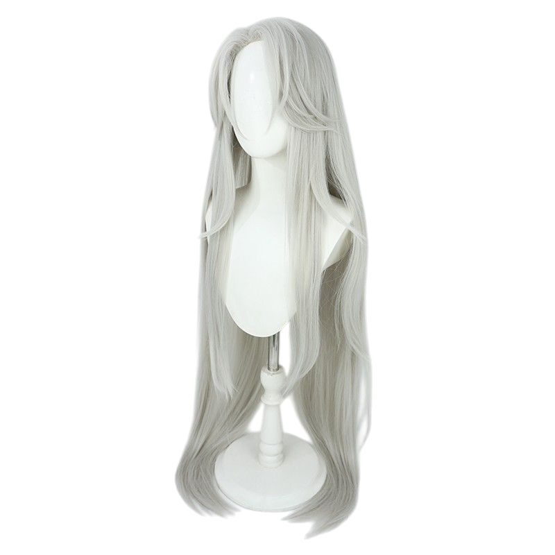 Light Gray Ninety-Nine (99) Cosplay Wig - Path to Nowhere (Silver Long) (FEVERCOS)
