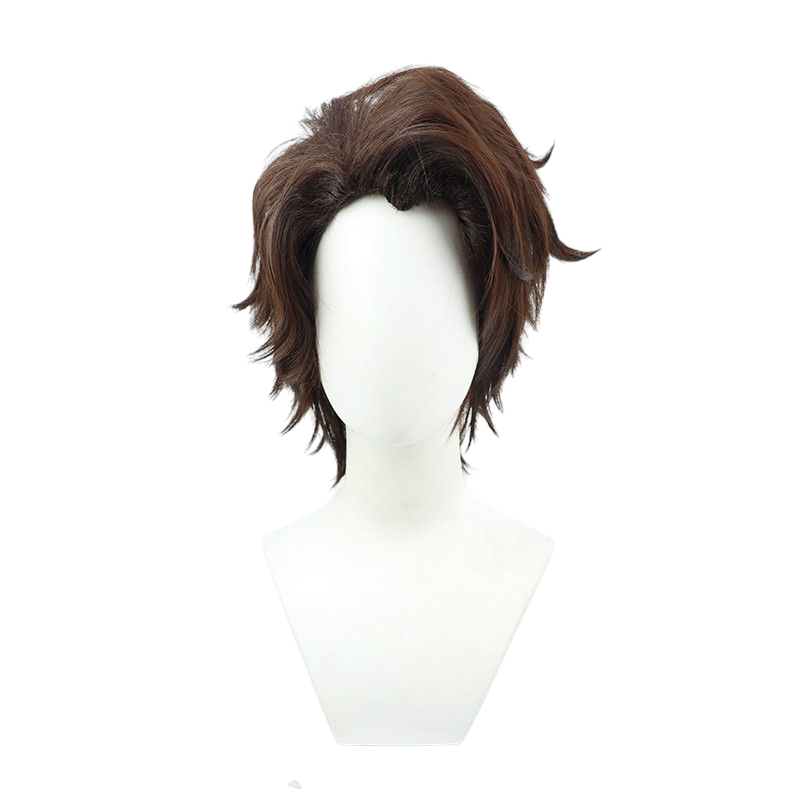 White Smoke Aizen Sosuke (Villain) Cosplay Wig - Bleach (Styled/Teased) (FEVERCOS)