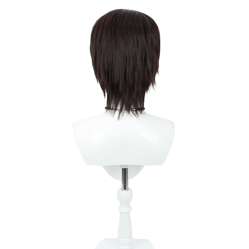 White Smoke Aizen Sosuke (Captain) Cosplay Wig - Bleach (Soft Brown) (FEVERCOS)