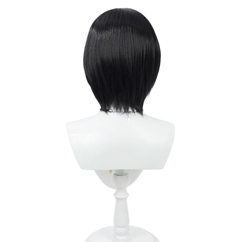 Lavender Rukia Kuchiki (TYBW) Cosplay Wig - Bleach (Short Black Bob) (FEVERCOS)