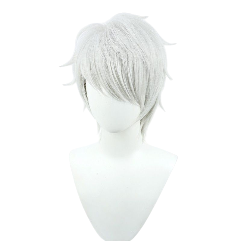 Lavender Chika Shihouin Cosplay Wig - Bleach TYBW (Silver White) (FEVERCOS)