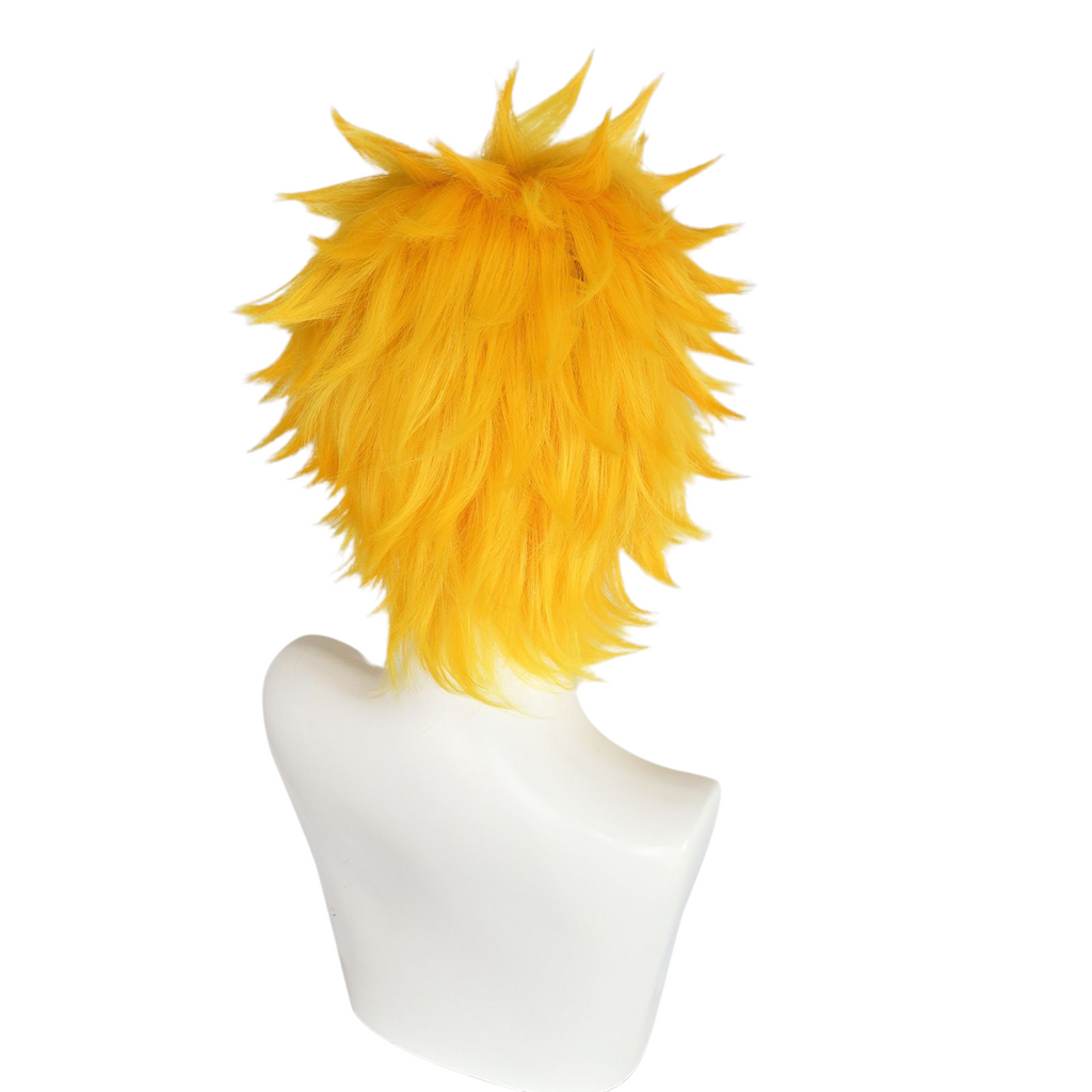 Goldenrod Ichigo Kurosaki Cosplay Wig - Bleach (Spiky Orange) (FEVERCOS)