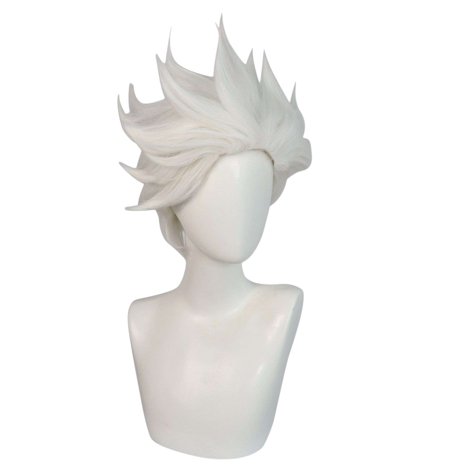 Light Gray Ursula Cosplay Wig - The Little Mermaid (White Updo) (FEVERCOS)