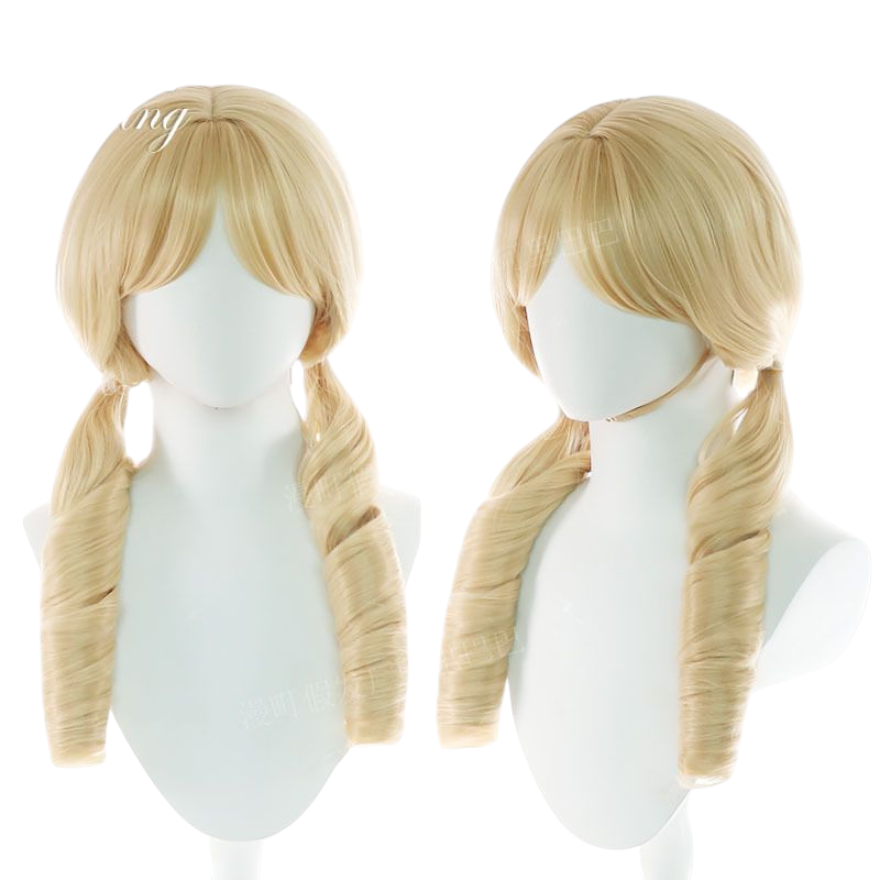 Light Gray Mami Tomoe Cosplay Wig - Madoka Magica (Blonde Drills) (FEVERCOS)