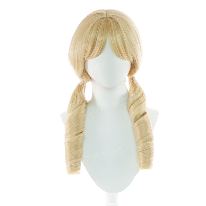 Light Gray Mami Tomoe Cosplay Wig - Madoka Magica (Blonde Drills) (FEVERCOS)