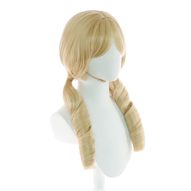 Light Gray Mami Tomoe Cosplay Wig - Madoka Magica (Blonde Drills) (FEVERCOS)