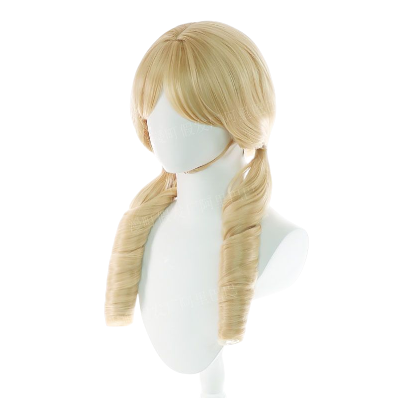 Light Gray Mami Tomoe Cosplay Wig - Madoka Magica (Blonde Drills) (FEVERCOS)
