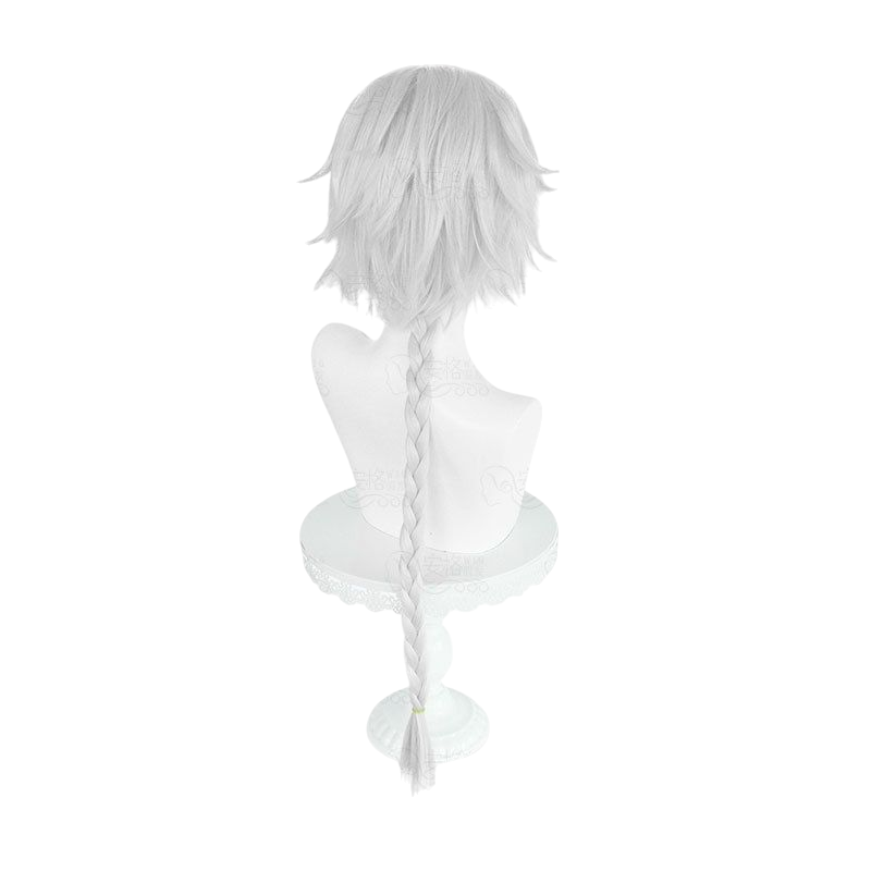 Lavender Nikolai Gogol Cosplay Wig - Bungo Stray Dogs (Silver Braid) (FEVERCOS)