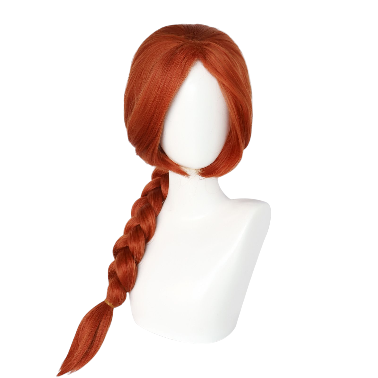 White Smoke Princess Fiona Cosplay Wig - Shrek (Red Braid) (FEVERCOS)