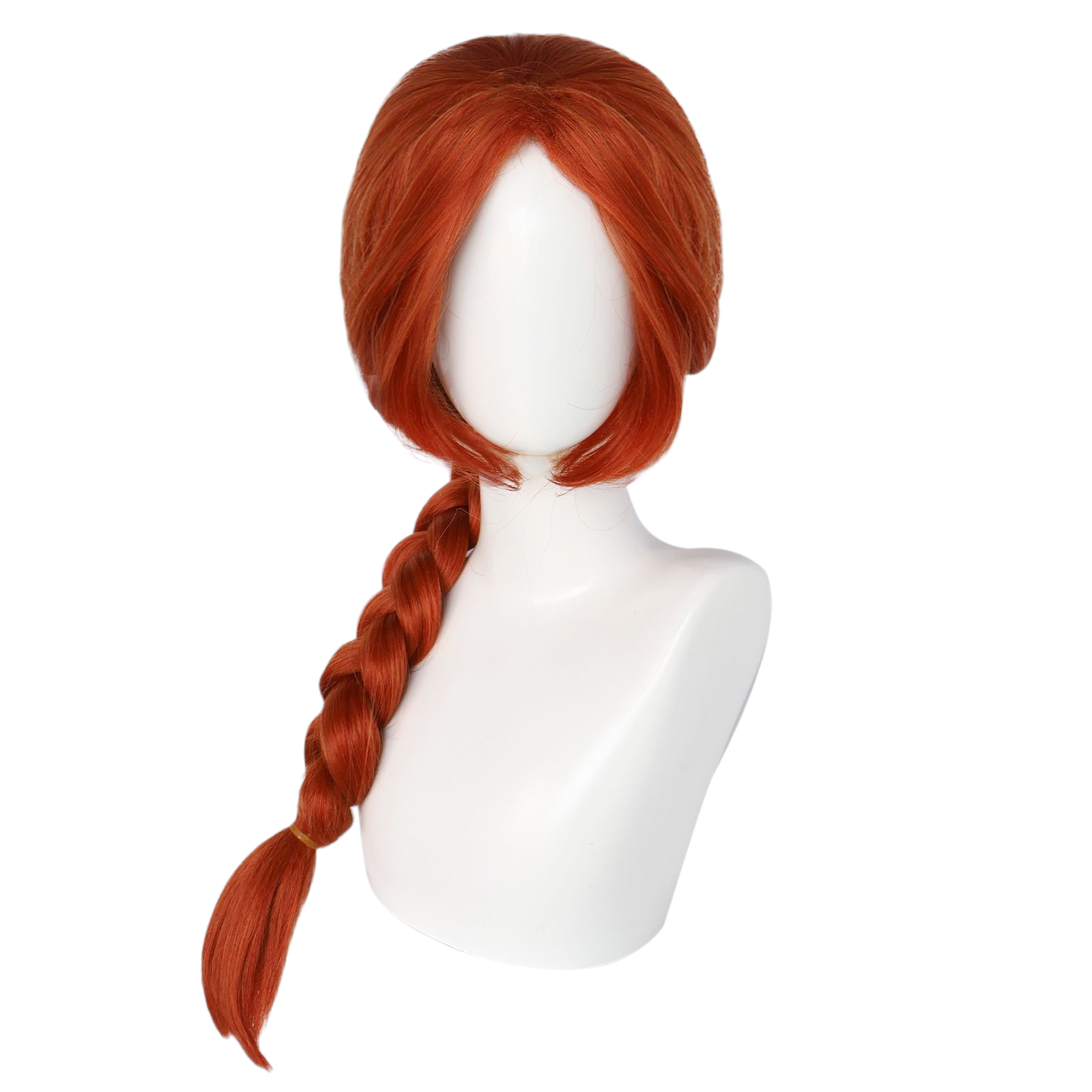 Beige Princess Fiona Cosplay Wig - Shrek (Red Braid) (FEVERCOS)