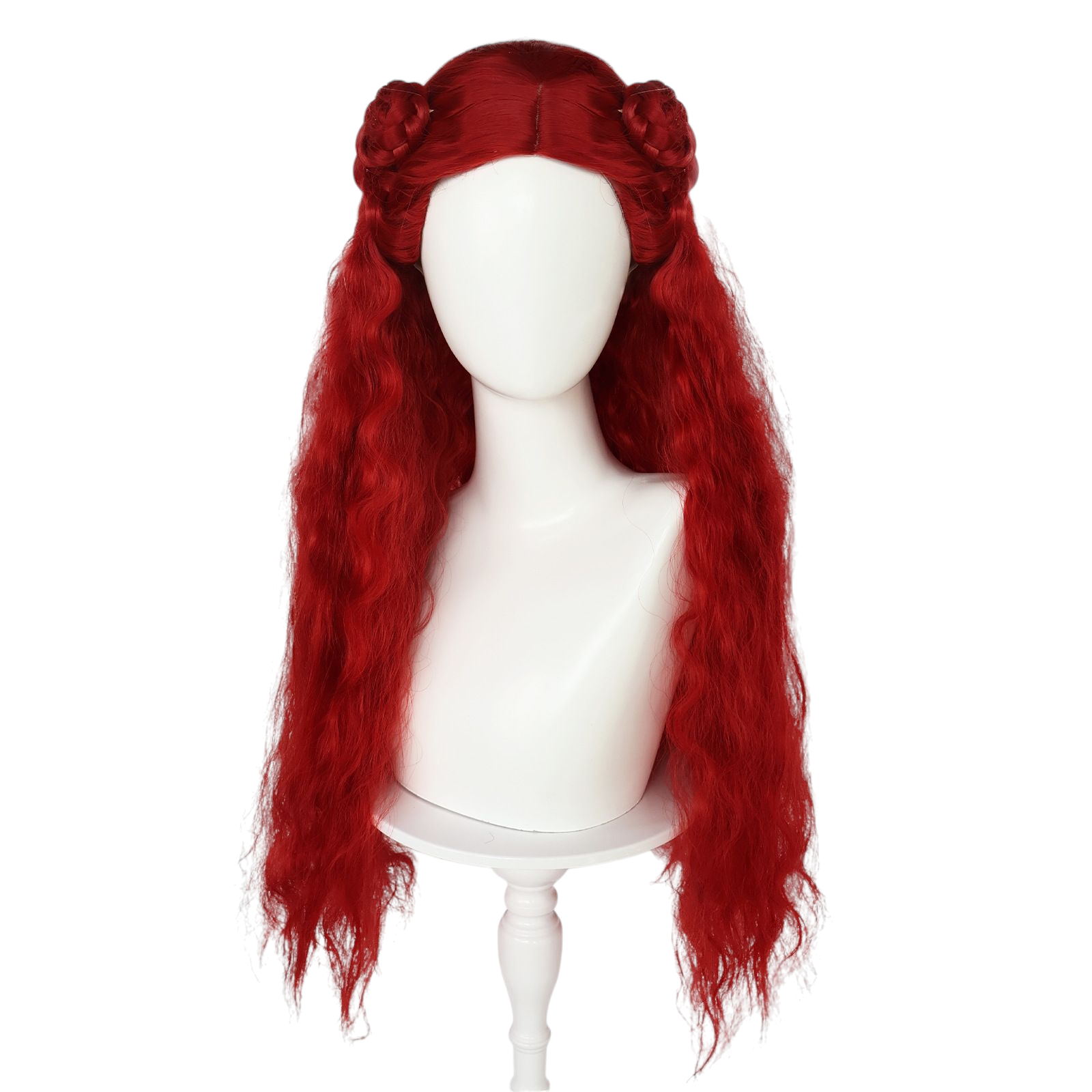Dark Red Hope Mikaelson Cosplay Wig - Legacies / The Originals (Auburn Wavy) (FEVERCOS)