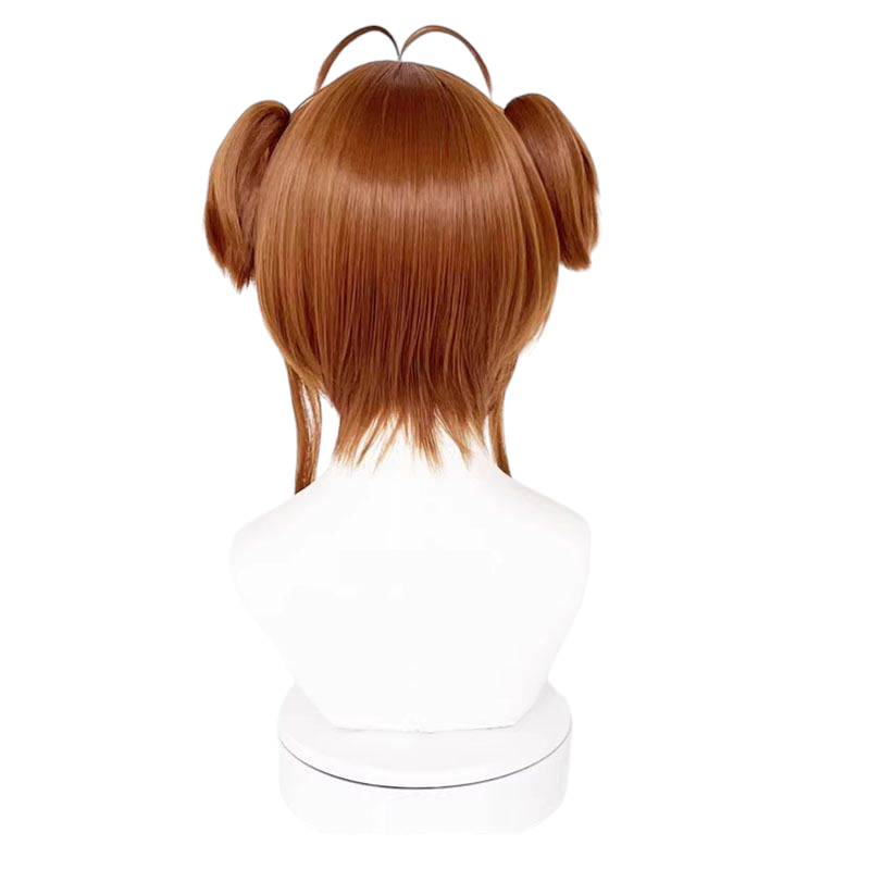 Saddle Brown Sakura Kinomoto Cosplay Wig - Cardcaptor Sakura (Honey Brown Bob) (FEVERCOS)