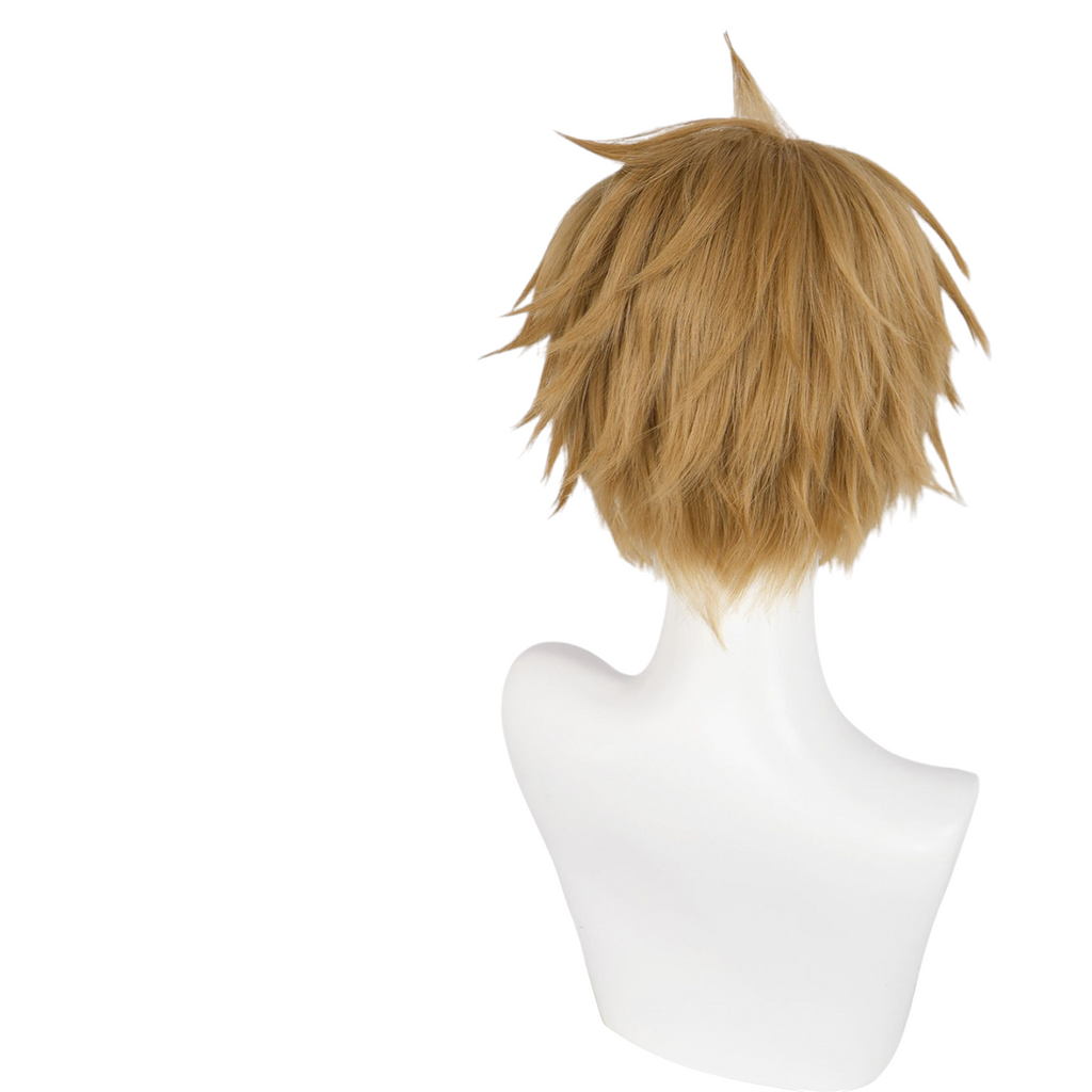 Light Gray Syaoran Li Cosplay Wig - Cardcaptor Sakura (Chestnut Brown) (FEVERCOS)