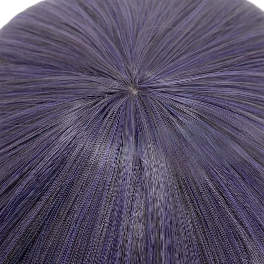 Dim Gray Tomoyo Daidouji Cosplay Wig - Cardcaptor Sakura (Grey-Purple Wavy) (FEVERCOS)