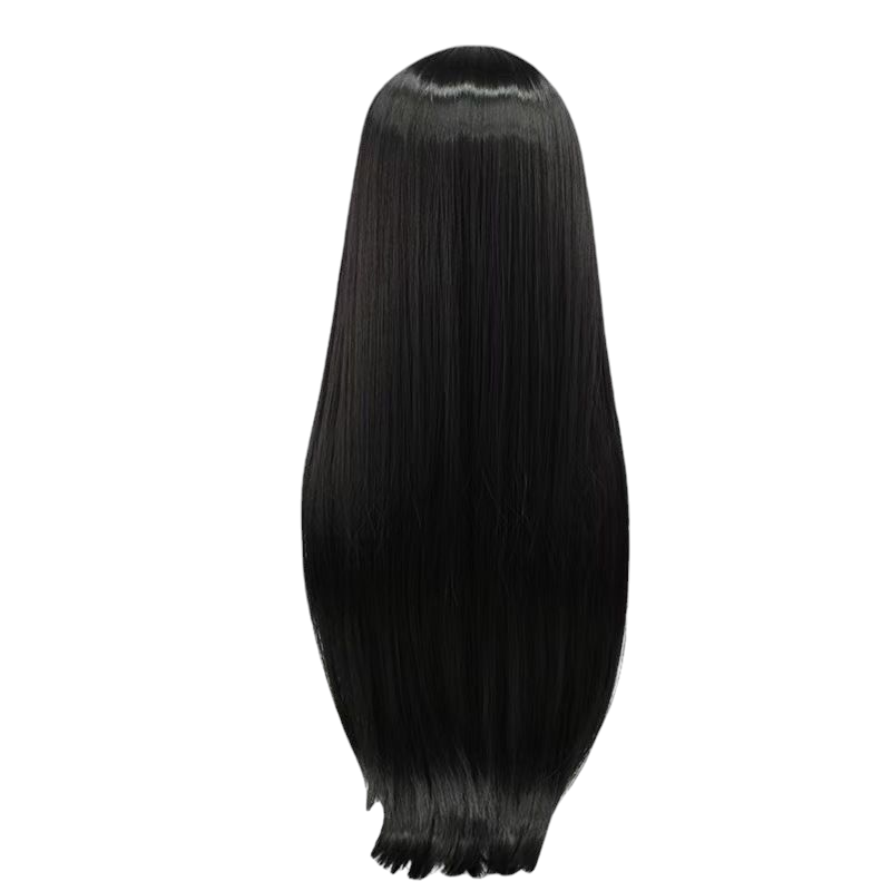 Black Kyoko Sakura Cosplay Wig - Madoka Magica (Red Ponytail) (FEVERCOS)