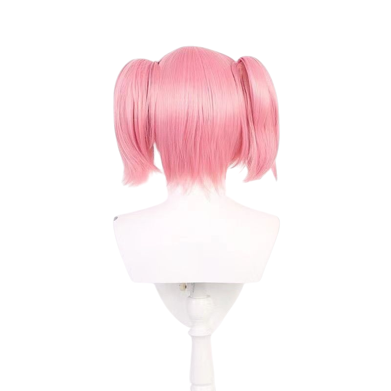 Misty Rose Madoka Kaname Cosplay Wig - Madoka Magica (Pink Pigtails) (FEVERCOS)