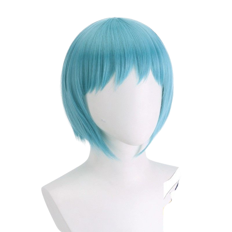 Cadet Blue Sayaka Miki Cosplay Wig - Madoka Magica (Blue Short) (FEVERCOS)
