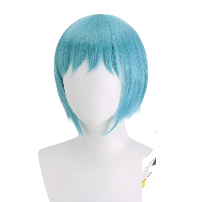 Cadet Blue Sayaka Miki Cosplay Wig - Madoka Magica (Blue Short) (FEVERCOS)