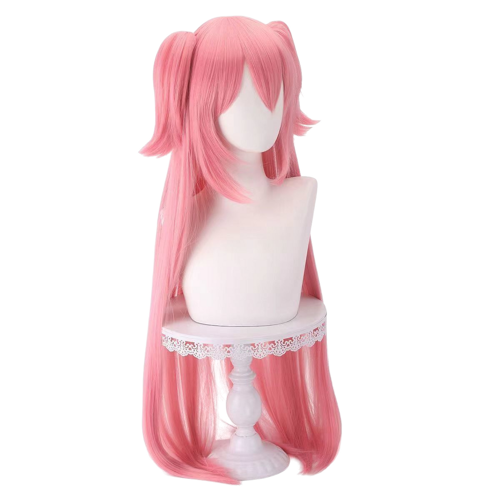 Pink Ultimate Madoka (God) Cosplay Wig - Madoka Magica (Long Pink) (FEVERCOS)