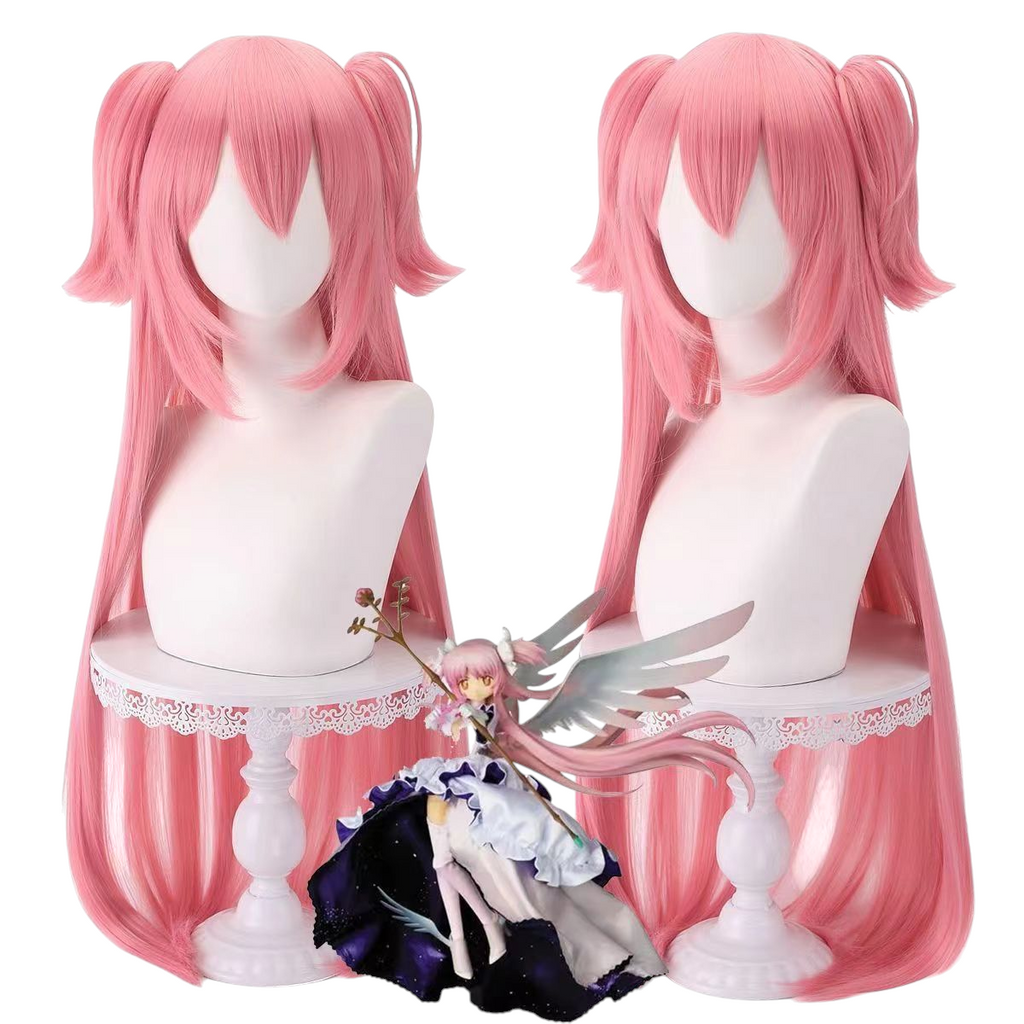 Thistle Ultimate Madoka (God) Cosplay Wig - Madoka Magica (Long Pink) (FEVERCOS)