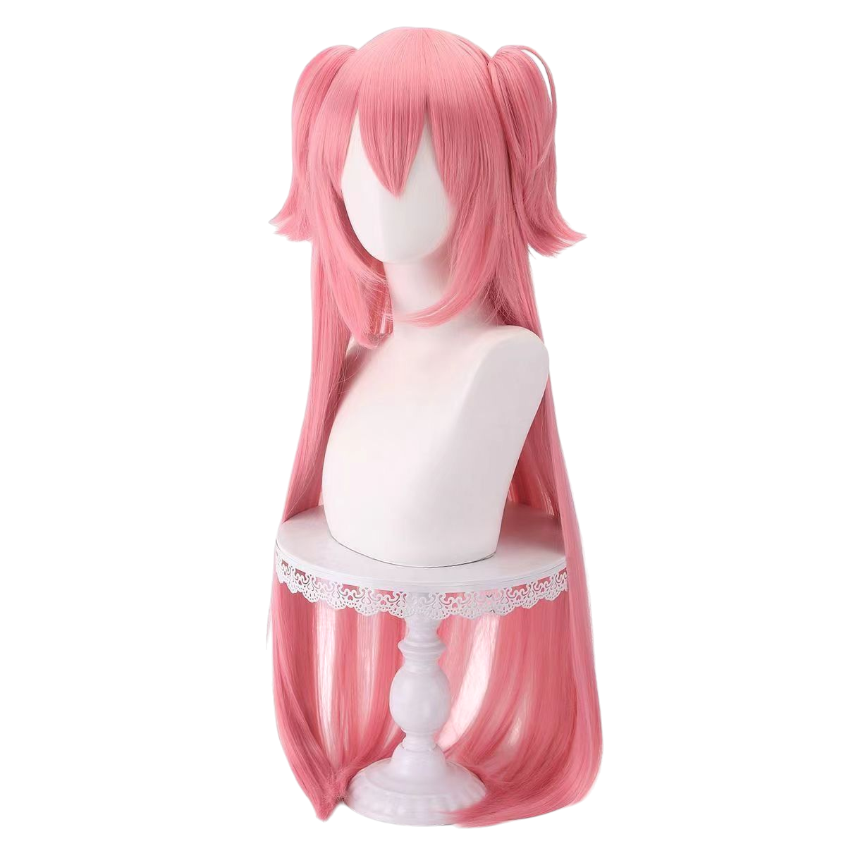 Light Pink Ultimate Madoka (God) Cosplay Wig - Madoka Magica (Long Pink) (FEVERCOS)
