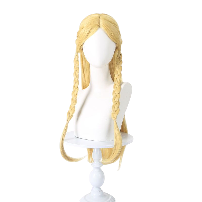 Antique White Marcille Donato Cosplay Wig - Dungeon Meshi (Blonde Wavy) (FEVERCOS)
