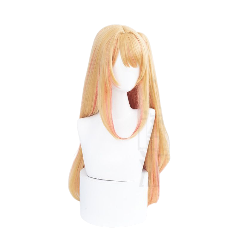Antique White Ruby Hoshino Cosplay Wig - Oshi no Ko (Blonde Side-Tail) (FEVERCOS)
