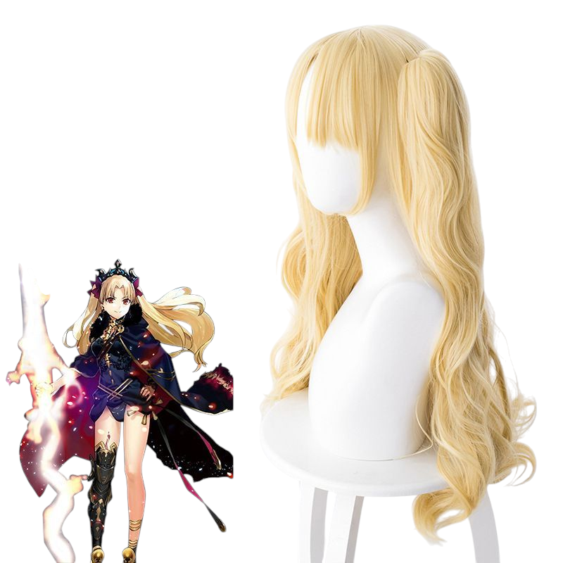 Wheat Ereshkigal (Rin Face) Cosplay Wig - FGO (Blonde Twin Tails) (FEVERCOS)