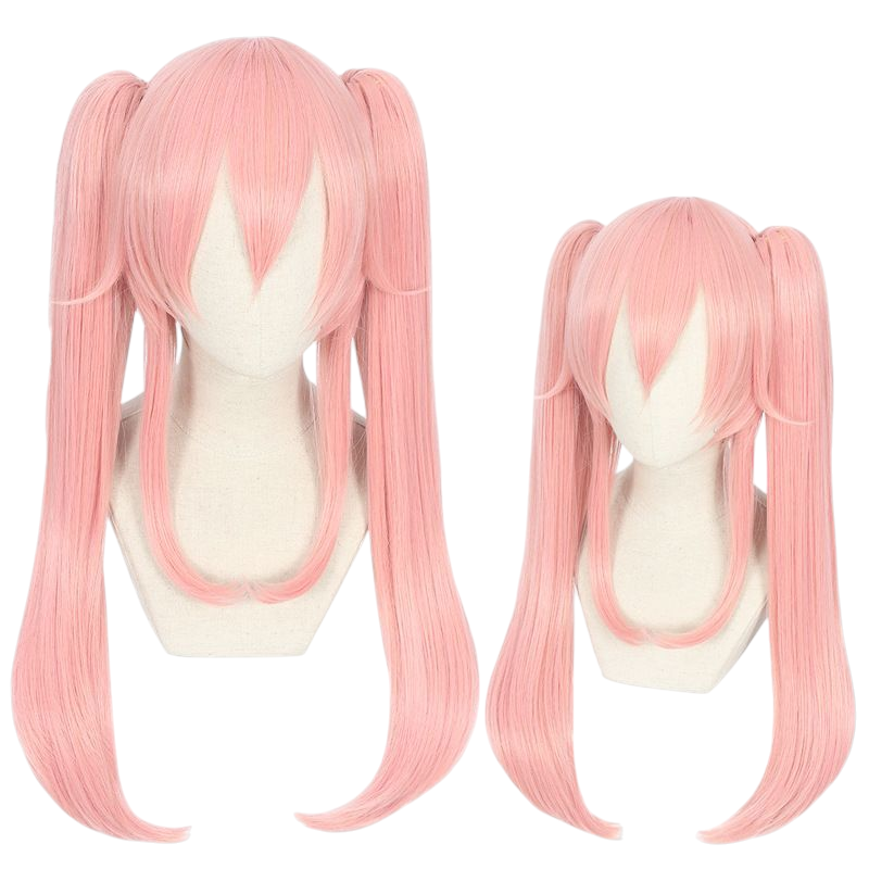 Light Pink Tamamo no Mae Cosplay Wig - FGO / Fate Extra (Pink-Gold) (FEVERCOS)