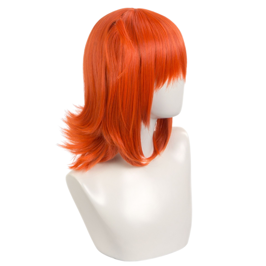 Firebrick Gudako (Ritsuka Fujimaru) Cosplay Wig - FGO (Orange Side-Tail) (FEVERCOS)