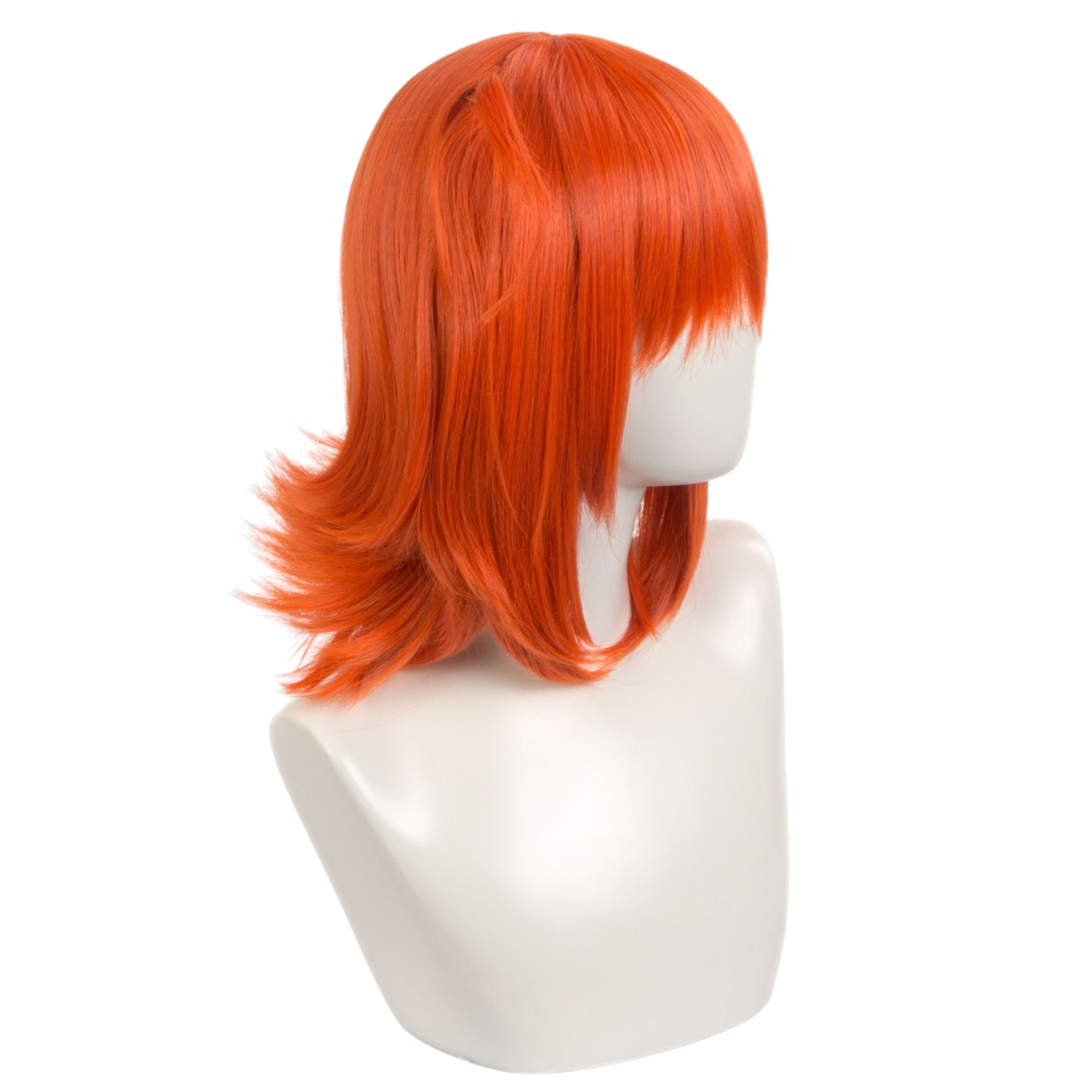 Firebrick Gudako (Ritsuka Fujimaru) Cosplay Wig - FGO (Orange Side-Tail) (FEVERCOS)