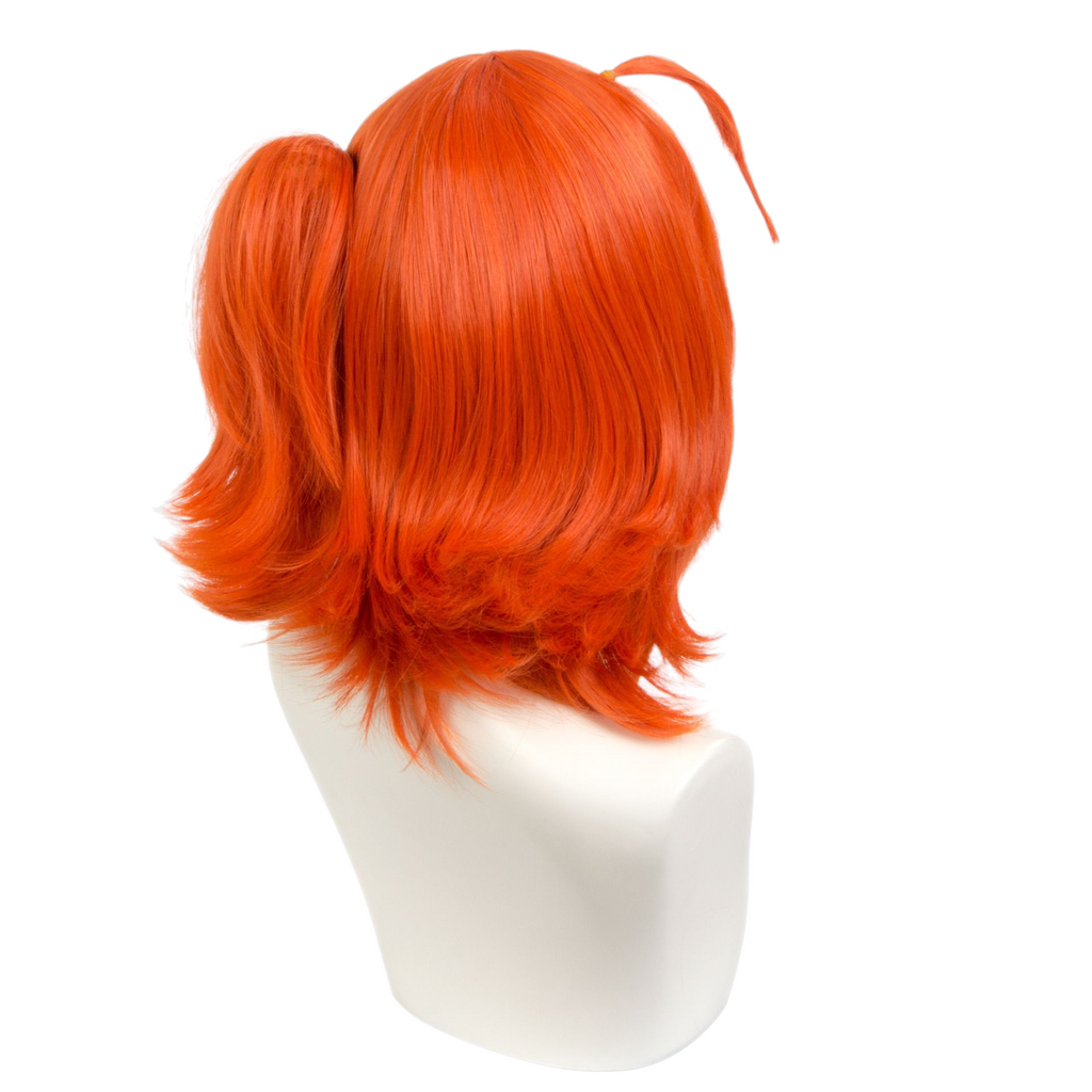 Light Gray Gudako (Ritsuka Fujimaru) Cosplay Wig - FGO (Orange Side-Tail) (FEVERCOS)