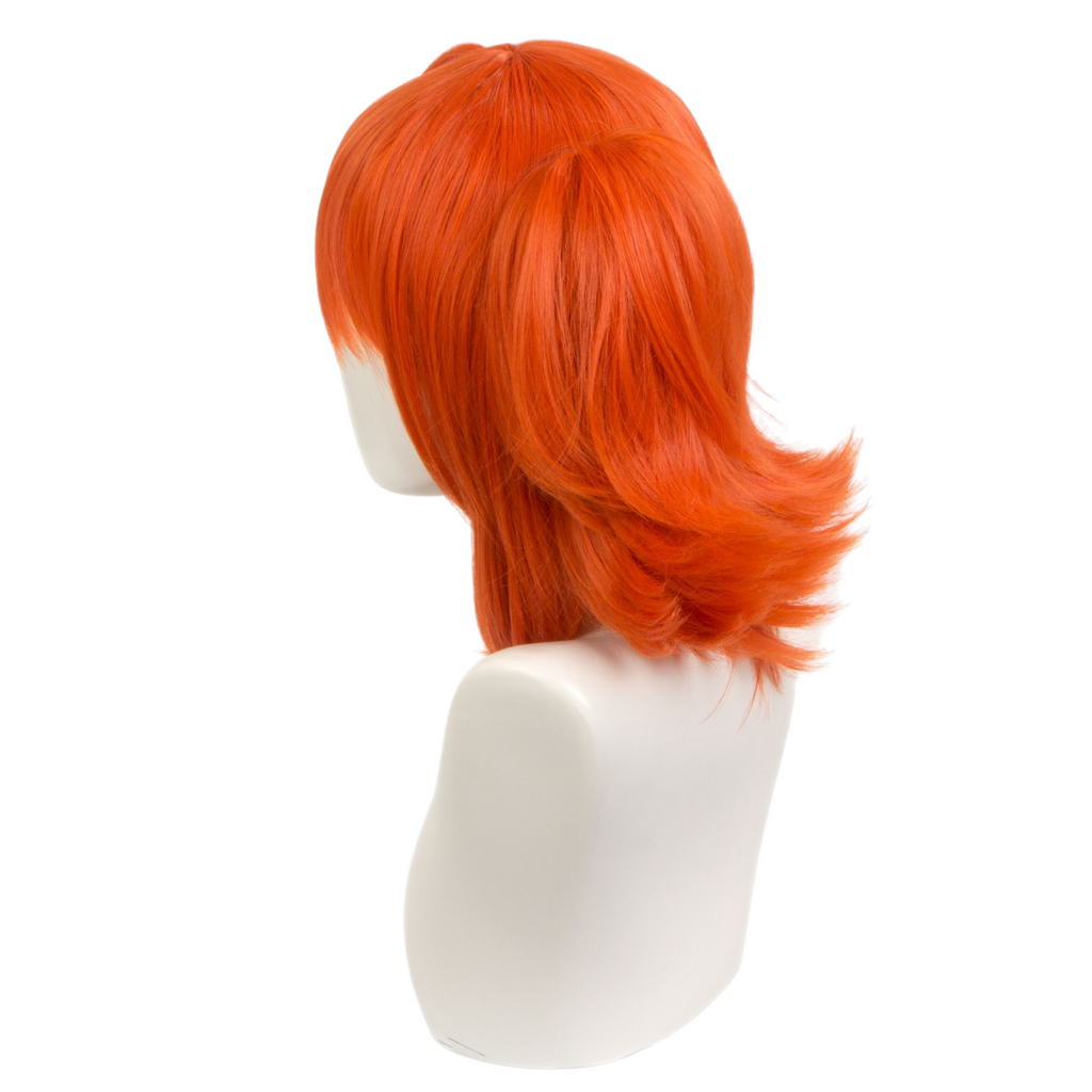 Light Gray Gudako (Ritsuka Fujimaru) Cosplay Wig - FGO (Orange Side-Tail) (FEVERCOS)
