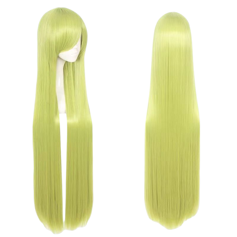 Dark Khaki Enkidu Cosplay Wig - FGO (Long Green) (FEVERCOS)