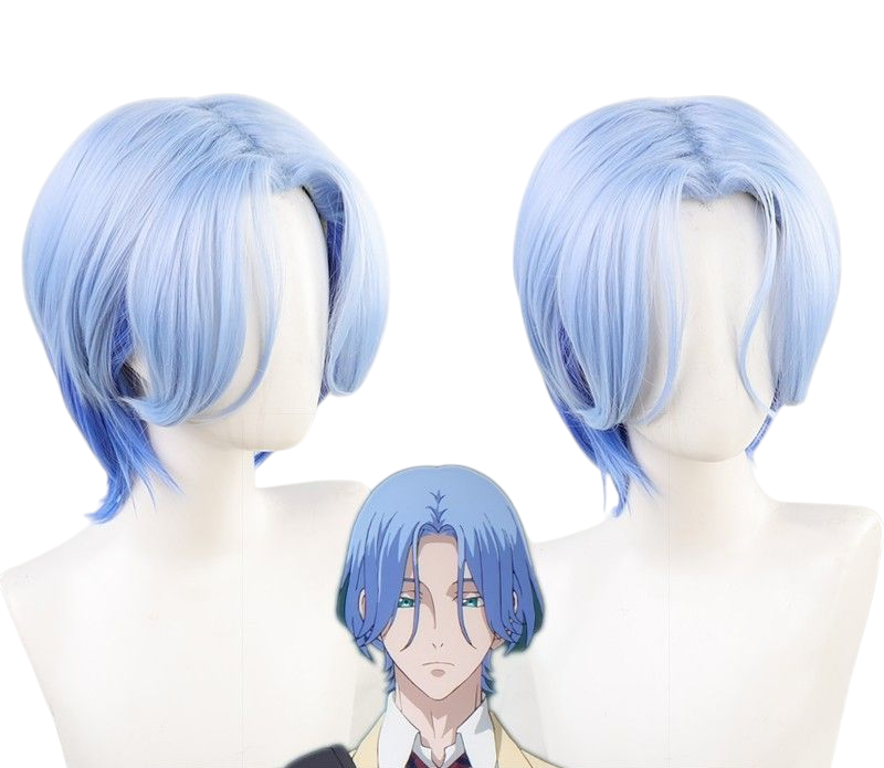 Lavender Langa Hasegawa (Snow) Cosplay Wig - SK8 the Infinity (Ice Blue) (FEVERCOS)