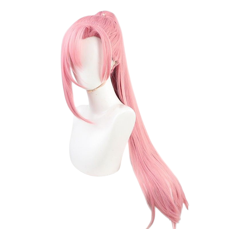 Pink Cherry Blossom (Kaoru Sakurayashiki) Cosplay Wig - SK8 the Infinity (Pink Ponytail) (FEVERCOS)