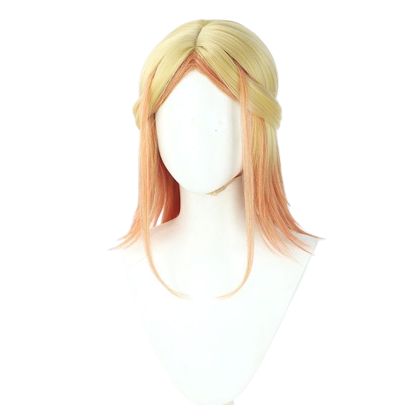 Beige Uncle (Female Form) Cosplay Wig - Isekai Ojisan (Light Brown/Blonde) (FEVERCOS)