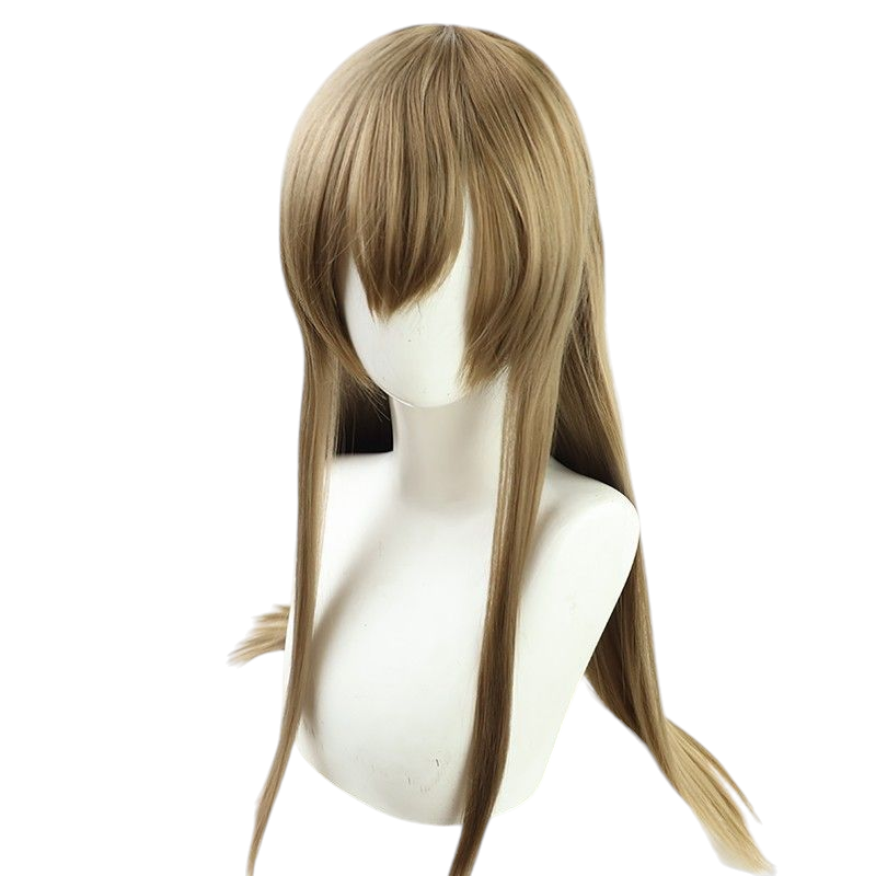 Light Gray Kyoko Yamate Cosplay Wig - D4DJ Peaky P-key (Brown/Gold Streaks) (FEVERCOS)